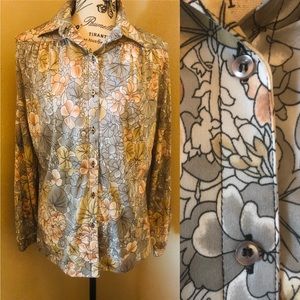 70’s Vintage Blouse, size m